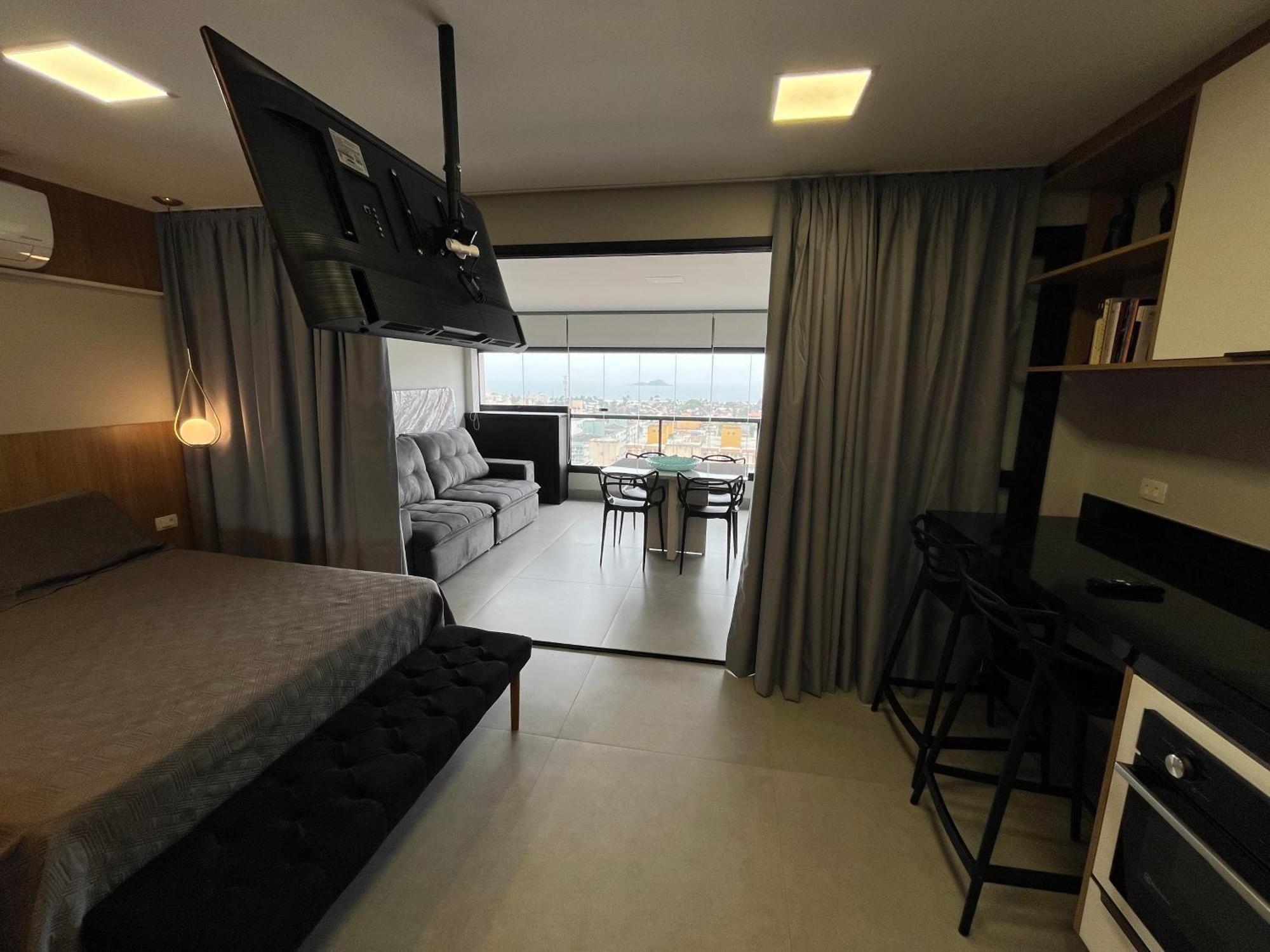 Studio Guaruja, Vista Ao Mar Exterior foto